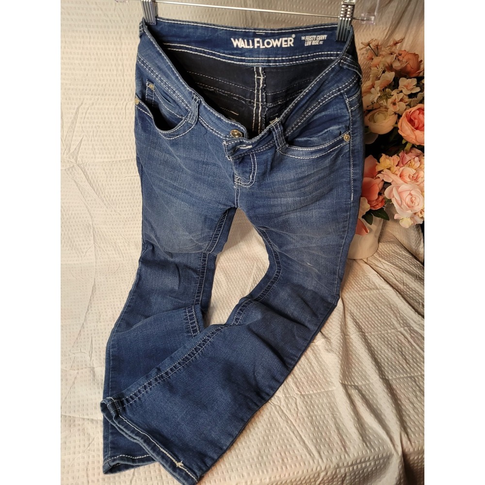 Womens Wallflower Fiesty Curvy Low Rise Sz 1